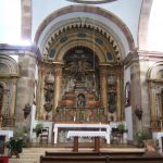Interior of the church of the Convento de Santa Cruz do Buçaco